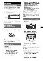 Предварительный просмотр 73 страницы Sony CDX-H905IP Operating Instructions Manual