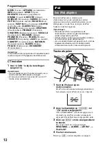 Предварительный просмотр 102 страницы Sony CDX-H905IP Operating Instructions Manual