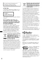 Preview for 26 page of Sony CDX-H910UI Marketing Specifications (CDXH910UI) Operating Instructions Manual