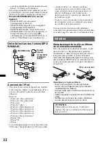 Preview for 46 page of Sony CDX-H910UI Marketing Specifications (CDXH910UI) Operating Instructions Manual