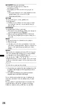 Preview for 50 page of Sony CDX-H910UI Marketing Specifications (CDXH910UI) Operating Instructions Manual