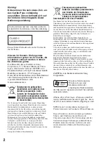 Preview for 78 page of Sony CDX-H910UI Marketing Specifications (CDXH910UI) Operating Instructions Manual