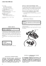 Предварительный просмотр 2 страницы Sony CDX-H910UI Marketing Specifications (CDXH910UI) Service Manual