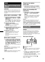 Предварительный просмотр 38 страницы Sony CDX-HR910UI Operating Instructions Manual