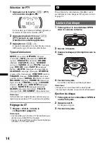 Предварительный просмотр 40 страницы Sony CDX-HR910UI Operating Instructions Manual