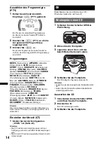 Предварительный просмотр 96 страницы Sony CDX-HR910UI Operating Instructions Manual