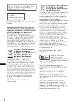 Предварительный просмотр 112 страницы Sony CDX-HR910UI Operating Instructions Manual