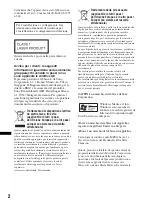 Предварительный просмотр 140 страницы Sony CDX-HR910UI Operating Instructions Manual