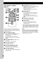 Предварительный просмотр 148 страницы Sony CDX-HR910UI Operating Instructions Manual