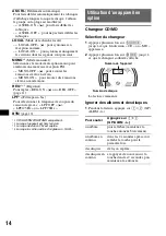 Preview for 34 page of Sony CDX-HS70MW - Marine Stereo Operating Instructions Manual