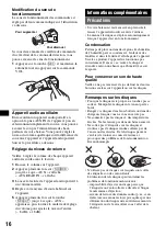 Preview for 36 page of Sony CDX-HS70MW - Marine Stereo Operating Instructions Manual