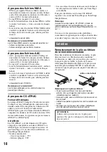 Preview for 38 page of Sony CDX-HS70MW - Marine Stereo Operating Instructions Manual