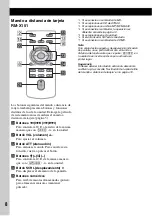 Preview for 50 page of Sony CDX-HS70MW - Marine Stereo Operating Instructions Manual