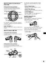 Preview for 57 page of Sony CDX-HS70MW - Marine Stereo Operating Instructions Manual