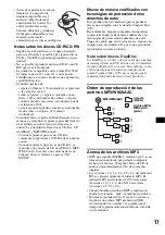 Preview for 59 page of Sony CDX-HS70MW - Marine Stereo Operating Instructions Manual