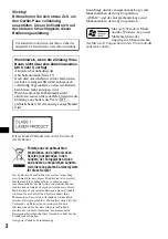 Preview for 66 page of Sony CDX-HS70MW - Marine Stereo Operating Instructions Manual