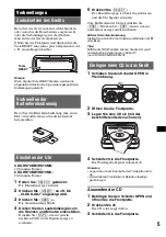 Preview for 69 page of Sony CDX-HS70MW - Marine Stereo Operating Instructions Manual