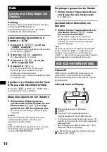 Preview for 74 page of Sony CDX-HS70MW - Marine Stereo Operating Instructions Manual