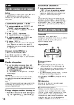 Preview for 96 page of Sony CDX-HS70MW - Marine Stereo Operating Instructions Manual