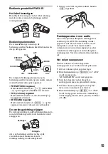 Preview for 101 page of Sony CDX-HS70MW - Marine Stereo Operating Instructions Manual