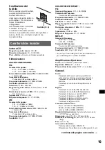 Preview for 125 page of Sony CDX-HS70MW - Marine Stereo Operating Instructions Manual