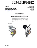 Предварительный просмотр 55 страницы Sony CDX-L300 Installation/Connection Service Manual