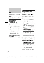 Preview for 10 page of Sony CDX-L350 - Fm/am Compact Disc Player Operating Instructions Manual