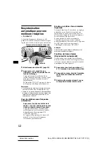 Preview for 56 page of Sony CDX-L350 - Fm/am Compact Disc Player Operating Instructions Manual