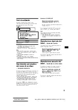 Preview for 75 page of Sony CDX-L350 - Fm/am Compact Disc Player Operating Instructions Manual