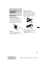 Preview for 85 page of Sony CDX-L350 - Fm/am Compact Disc Player Operating Instructions Manual