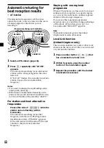 Предварительный просмотр 12 страницы Sony CDX-L380X Operating Instructions Manual