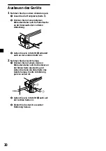 Предварительный просмотр 42 страницы Sony CDX-L380X Operating Instructions Manual