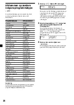 Предварительный просмотр 102 страницы Sony CDX-L380X Operating Instructions Manual