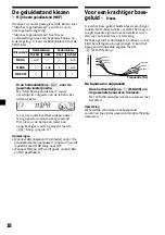 Предварительный просмотр 106 страницы Sony CDX-L380X Operating Instructions Manual