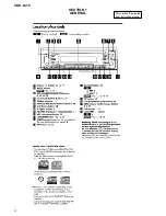 Предварительный просмотр 4 страницы Sony CDX-L410 Service Manual