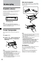 Предварительный просмотр 54 страницы Sony CDX-L450 Operating Instructions Manual