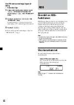 Предварительный просмотр 60 страницы Sony CDX-L450 Operating Instructions Manual