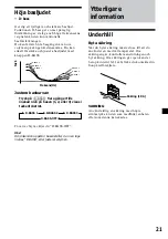 Предварительный просмотр 69 страницы Sony CDX-L450 Operating Instructions Manual