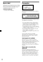 Предварительный просмотр 74 страницы Sony CDX-L450 Operating Instructions Manual