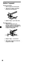 Предварительный просмотр 34 страницы Sony CDX-L450V - Fm/am Compact Disc Player Operating Instructions Manual