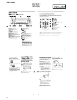 Предварительный просмотр 4 страницы Sony CDX-L450V - Fm/am Compact Disc Player Service Manual