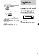 Предварительный просмотр 25 страницы Sony CDX-L450X Operating Instructions (English, Español) Operating Instructions Manual