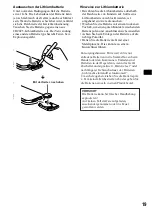 Предварительный просмотр 41 страницы Sony CDX-L480X Operating Instructions Manual