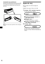 Предварительный просмотр 24 страницы Sony CDX-L490B Operating Instructions Manual