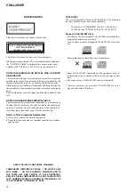 Preview for 2 page of Sony CDX-L495EE Service Manual