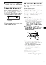 Предварительный просмотр 31 страницы Sony CDX-L550 Operating Instructions Manual