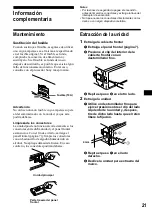 Предварительный просмотр 45 страницы Sony CDX-L550 Operating Instructions Manual