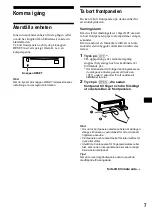 Предварительный просмотр 55 страницы Sony CDX-L550 Operating Instructions Manual