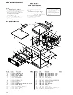 Предварительный просмотр 32 страницы Sony CDX-L550 Service Manual