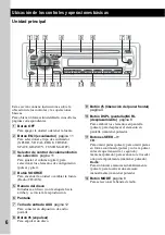 Предварительный просмотр 44 страницы Sony CDX-L630X - Fm/am Compact Disc Player Operating Instructions Manual